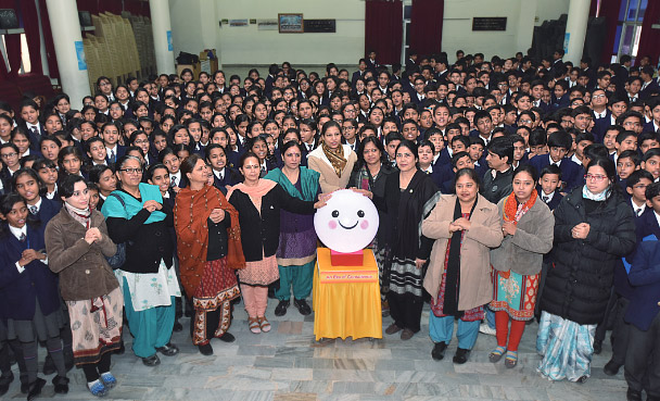 The world’s largest school, City Montessori School, India