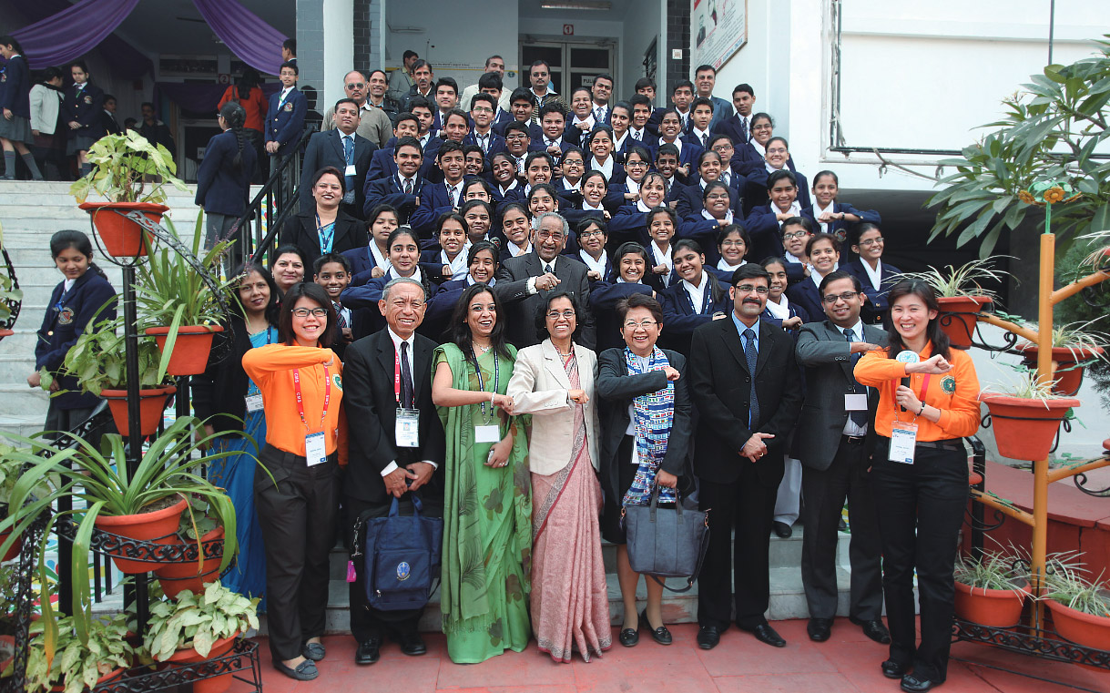 The world’s largest school, City Montessori School, India