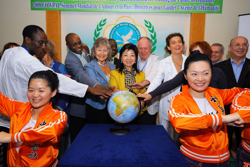 <b>World Summit of Love and Peace--Europe</b><br>Sep. 2008, Paris, France